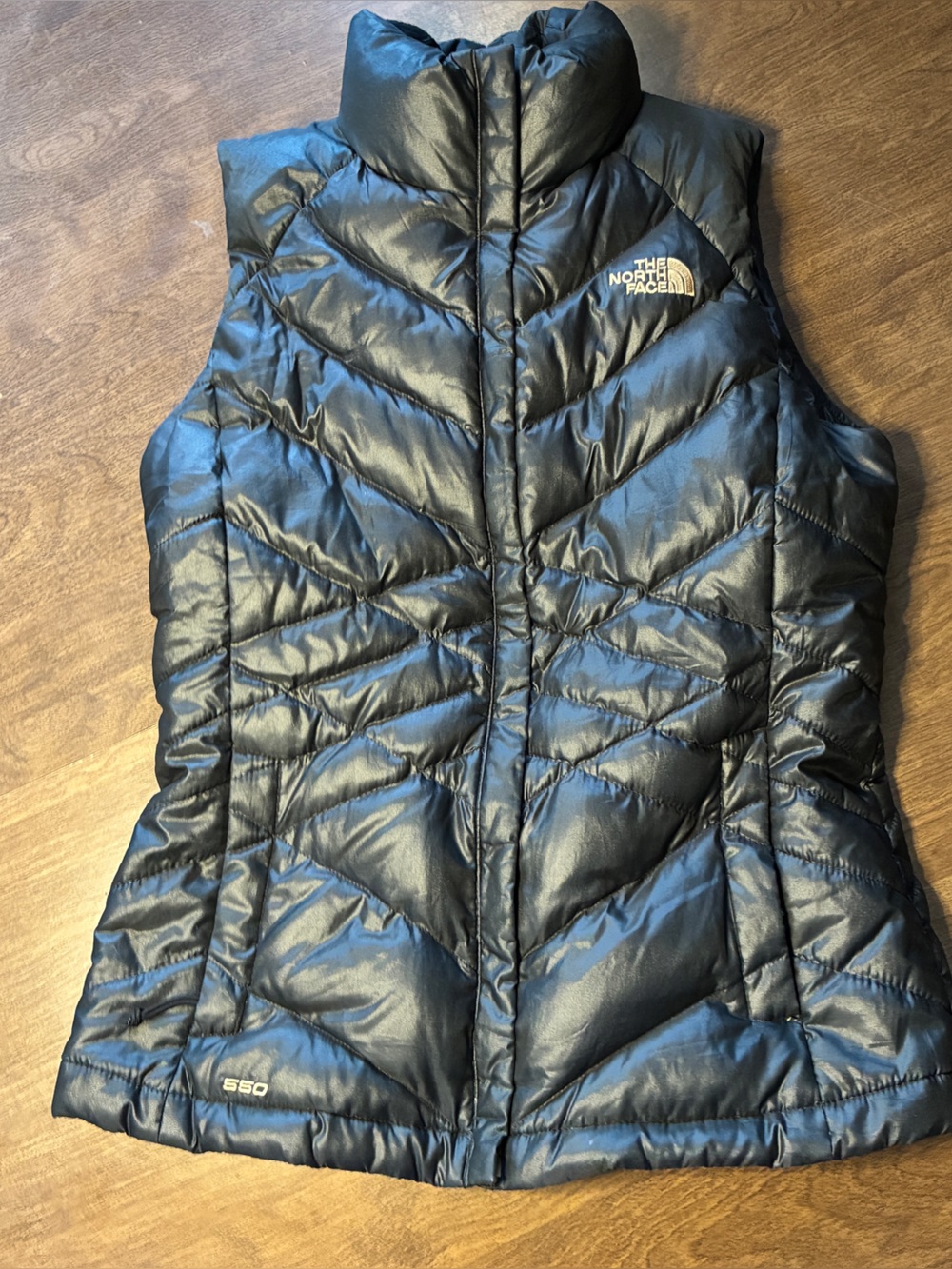 The North Face Women's Black Quilted Down Vest